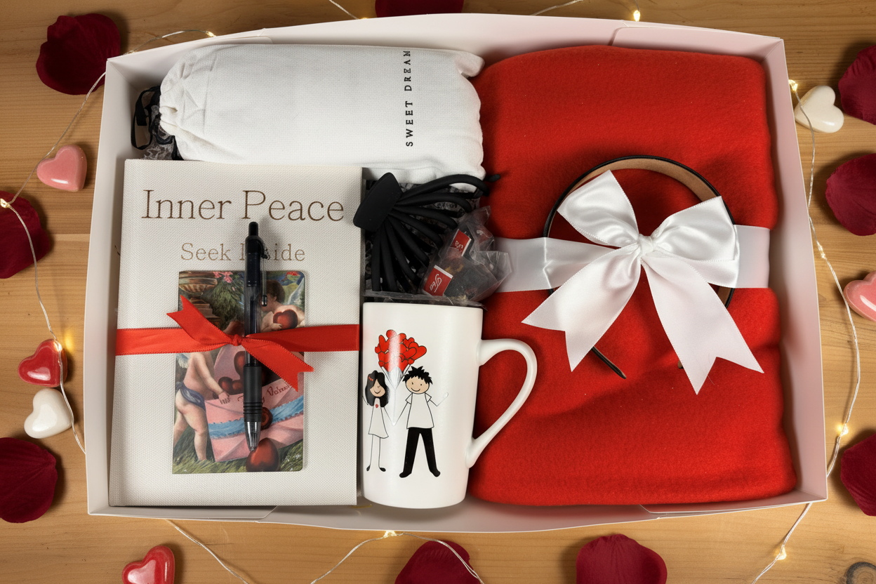 Hug in a Box #3 - Valentine's Special showing contents