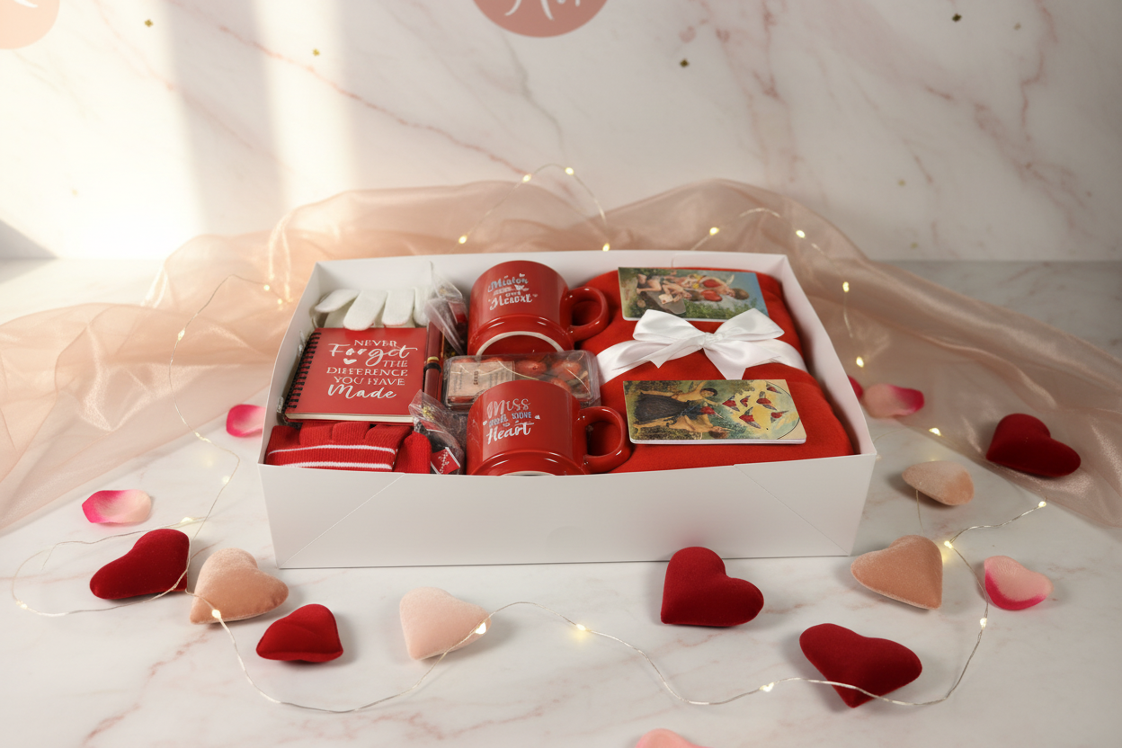 Hug in a Box #4 - Valentine's Day in aesthetic setting