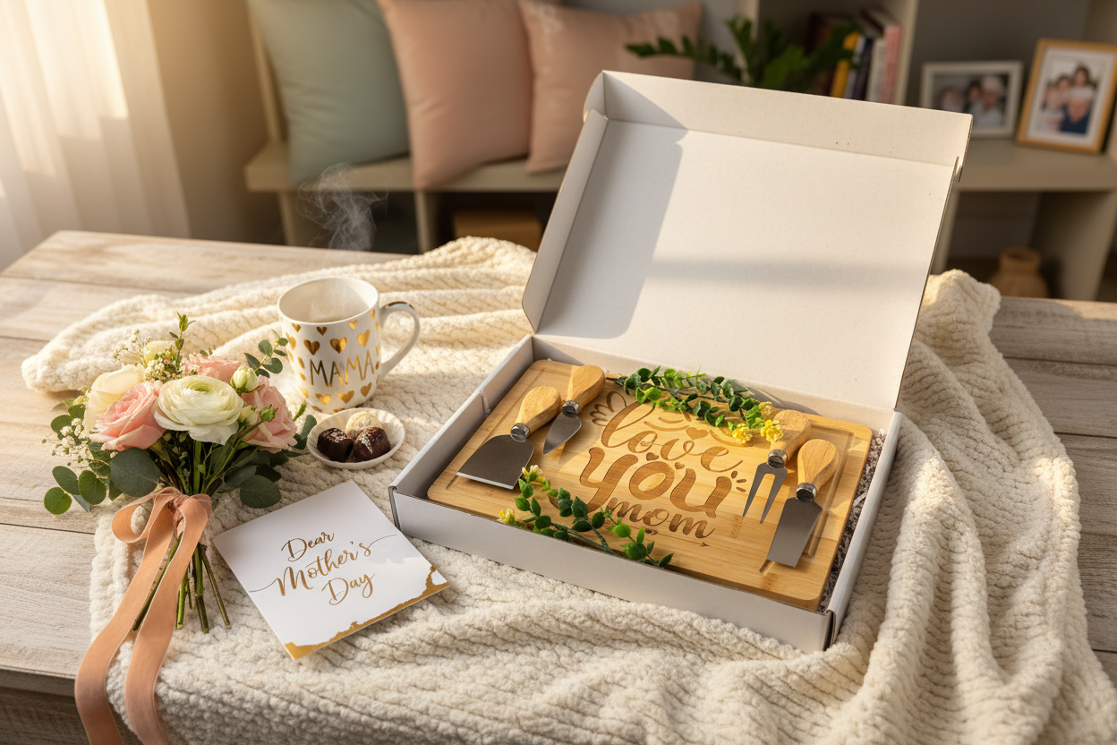 Love you Mom - Mother's Day Set higher angle