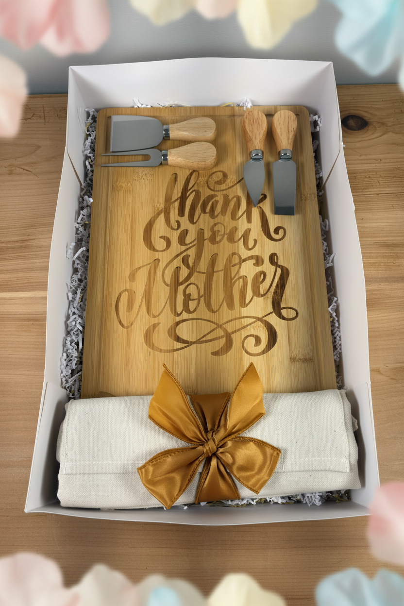 Thank you Mother - Mother's Day Set vertical close-up